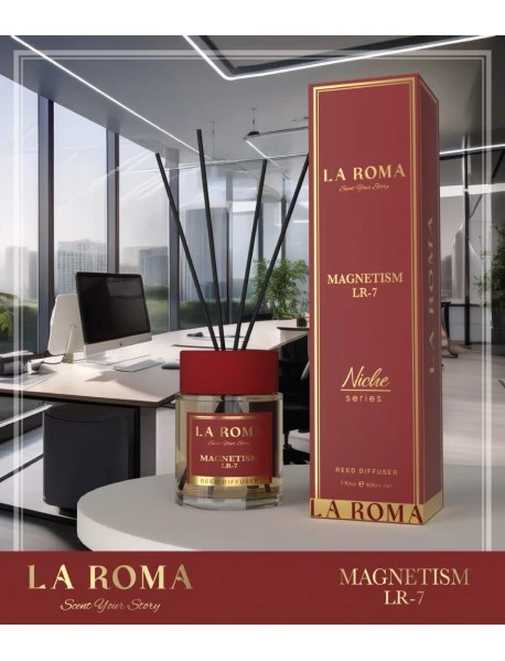Odorizant camera cu bete La Roma Niche LR 7 – Magnetism 120ml