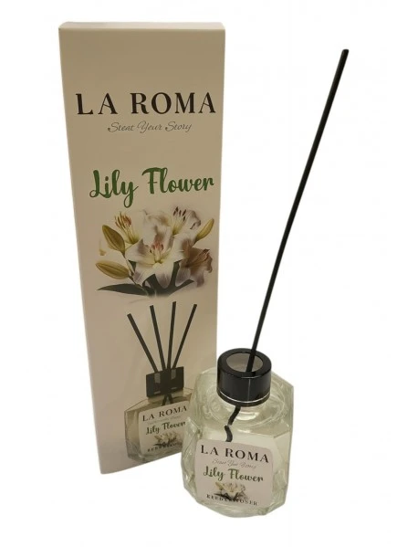La Roma Odorizant de camera Lily flower - crin alb 130 ml